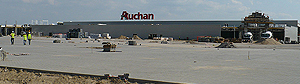 Budowa hipermarketu Auchan - Szczecin