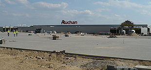 Budowa hipermarketu Auchan - Szczecin