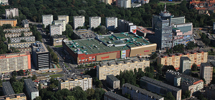Budowa centrum handlowego Galaxy - Szczecin